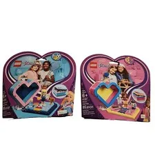 Lego Friends Heart Boxes 41356 Stephanie + 41357 Olivia New