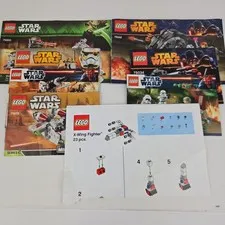 LEGO Star Wars Bulk Instruction Manual Only Lot Of 7