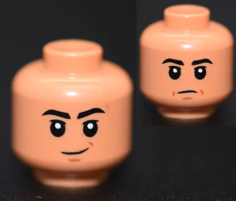New LEGO Minifigure Head Nougat Young Boba Fett Star Wars 75409 75433 6536079