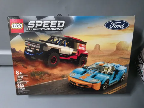 MINT BOX UNOPENED Lego Speed Champions 76905 Ford GT Heritage Edition & Bronco R