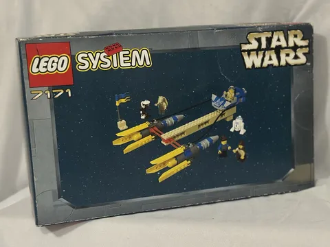 LEGO Star Wars 7171 Mos Espa Anakin Skywalker Podracer 1of3 Retired Box 1999