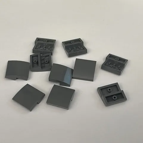 Lego 15068 Dark Gray Replacement Parts Pieces Lot of 10