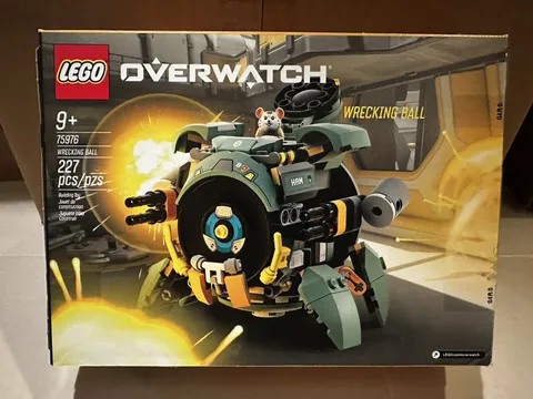 LEGO Overwatch: Wrecking Ball (75976) New Sealed Slight Box Damage Retired Set