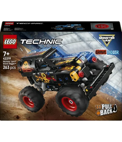 LEGO® TECHNIC® 42219 Monster Jam™ Grave Digger™ Fire and Ice BNIB