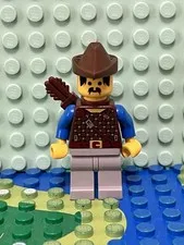 Lego Minifigures Castle Kingdoms Dark Forest Forestman 2 Cas286