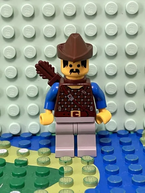 Lego Minifigures Castle Kingdoms Dark Forest Forestman 2 Cas286