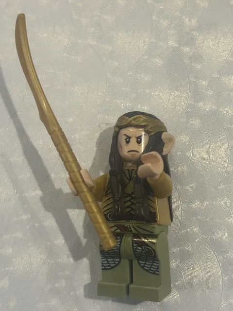 LEGO Elrond Pearl Gold Minifigure Lord of The Rings Hobbit LOR105 79015 LOTR