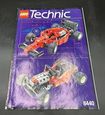 LEGO 8440 Technic Formula Flash Race Car Instructions ONLY - 1995