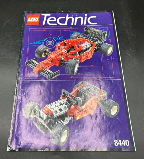 LEGO 8440 Technic Formula Flash Race Car Instructions ONLY - 1995