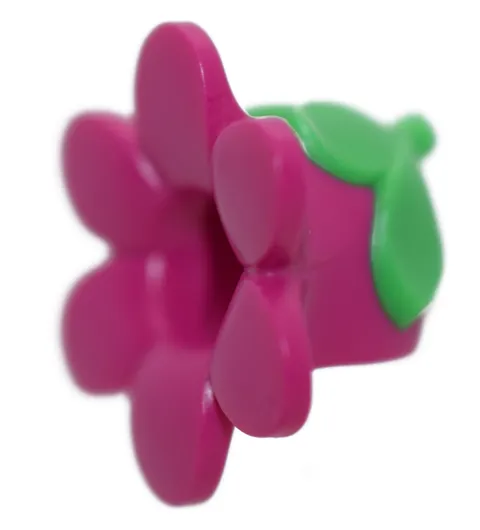 LEGO Magenta Minifigure Flower Head Flowerpot Girl Series 18 CMF costume 6223572