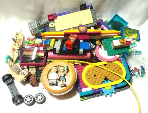 Lego Bulk 1 LB Mixed Botanicals Roller Disco Speed Champions Friends Legos B2 