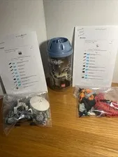 LEGO BIONICLE: Tahnok 8563 & 8571 Kopaka Nuva + Empty Container 8566 Onua Nuva