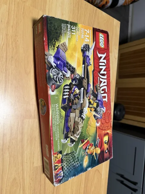 LEGO Ninjago 70746 Condrai Copter Attack Factory Sealed Retired Box Wear