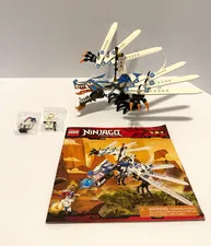 LEGO NINJAGO 2260 Ice Dragon Attack Spinjitzu READ DESCRIPTION!
