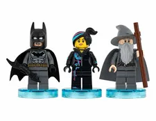 LEGO Dimensions Minifigure Lot 3 Batman Wyldstyle Gandalf Plastic Age 7+