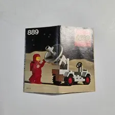 LEGO Instruction Manual 889 Classic Space Radar Truck Vintage 1979 Booklet