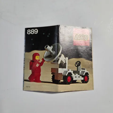 LEGO Instruction Manual 889 Classic Space Radar Truck Vintage 1979 Booklet