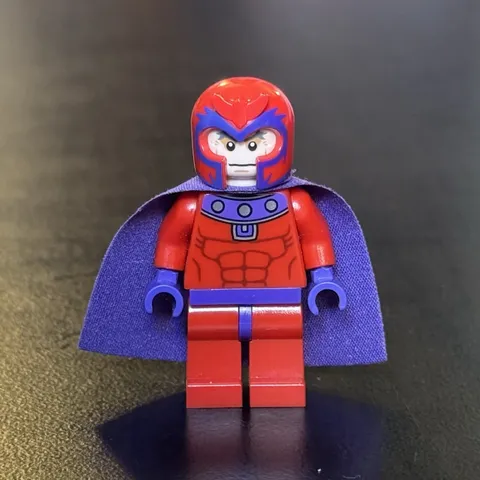 LEGO Marvel Magneto Minifigure - sh031 6866 Chopper Showdown - EXCELLENT