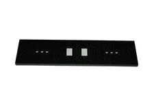 Lego® TRAIN Railway 9V RC Plate Waggon Carriage Base 6x24 BLACK