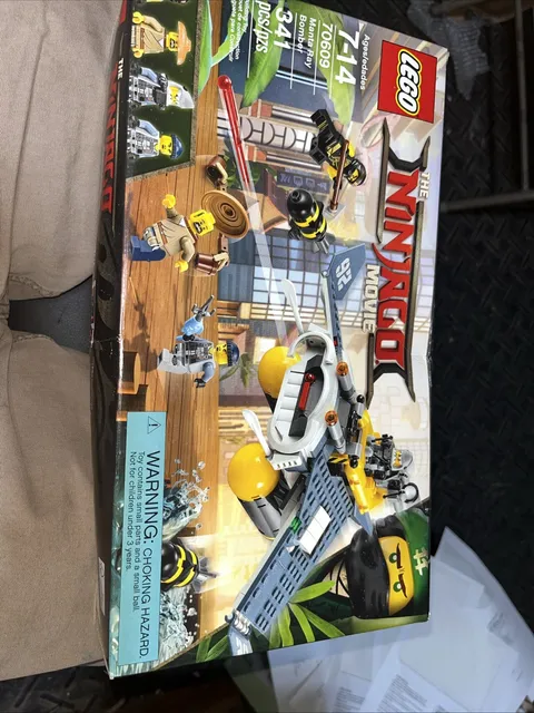 LEGO Ninjago Movie Manta Ray Bomber 70609 – NEW Sealed – 341 pcs – Retired