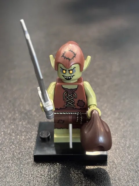 LEGO CMF Series 13 Minifigure - Goblin (col13-5) 71008 col199 Green Brown
