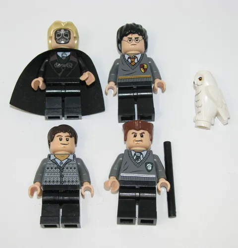 LEGO Harry Potter Mini Figures Lucius Malfoy Neville Longbottom Goyle