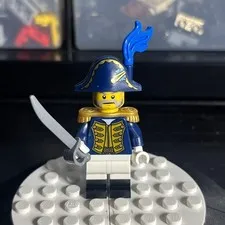 Lego Imperial Bluecoat Governor Minifigure Pirates Soldiers pi156