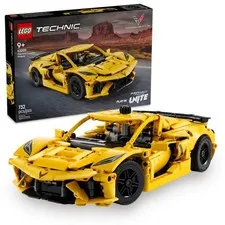 LEGO Technic Chevrolet Corvette Stingray 42205 Model Car Building Set, Ages 9+