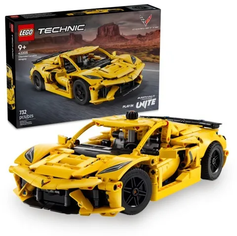 LEGO Technic Chevrolet Corvette Stingray 42205 Model Car Building Set, Ages 9+