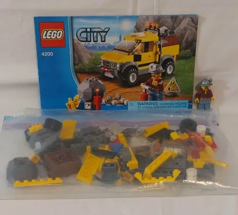 Lego City Mining 4x4 4200 COMPLETE w/ instructions