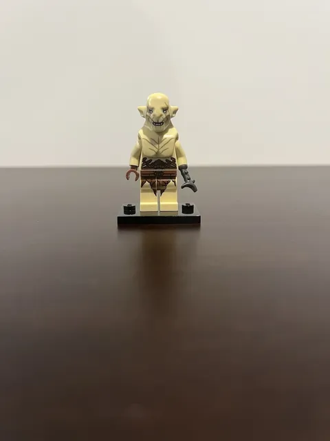 LEGO Azog Minifigure LOR087 the Lord of the Rings 79014 Hobbit Closed Mouth