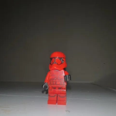 LEGO Star Wars Sith Trooper Minifigure Red Helmet Black Hands Plastic