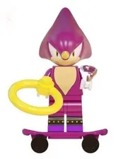 Sonic The Hedgehog  Game Nack  Espion The Chameleon skateboard  Custom Lego 