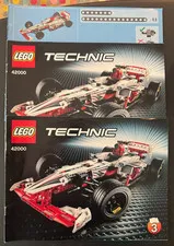 LEGO Technic 42000 Grand Prix Racer Manuals All Three Books (See Details)