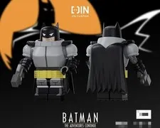 LEGO Dc Batman The Adventure Continues Anime custom minifigure by Jin