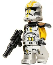 LEGO Star Wars 327th Star Corps Clone Trooper Minifigure Yellow 75431 NEW