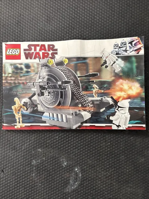 LEGO Star Wars 7748 Manual (worn)