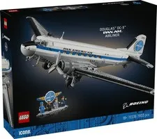 LEGO Icons 11378 Douglas DC-3 Pan Am Airliner Building Set New