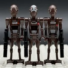 LEGO Star Wars Commando Droid Minifigure Lot x3 Captain sw0359 sw0448 Clone Wars