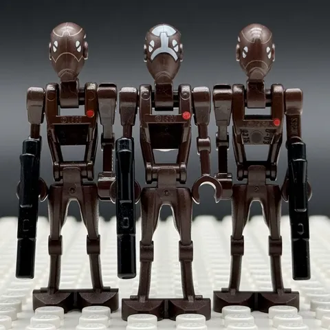 LEGO Star Wars Commando Droid Minifigure Lot x3 Captain sw0359 sw0448 Clone Wars