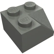 10x LEGO® Part 3046 - Slope 45 2 x 2 Double Concave