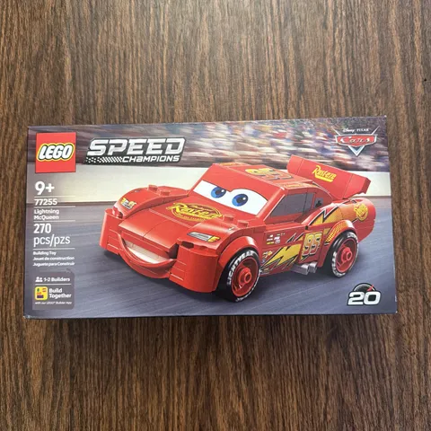 LEGO Speed Champions 77255 Disney Pixar Cars Lightning McQueen 270 Pcs Sealed
