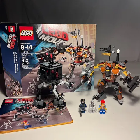 LEGO The LEGO Movie: Metalbeard's Duel (70807) 100% Complete with Box & Booklet