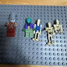 LEGO Star Wars 8036 figs ONLY, Sw0242 Sw0241 + droids NO CRACKS
