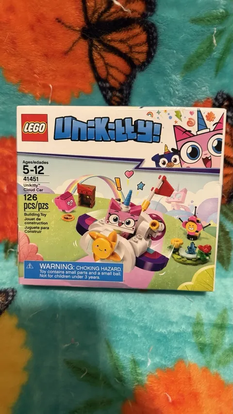LEGO Unikitty! Unikitty Cloud Car 41451 126 pcs Complete Set Box 5-12