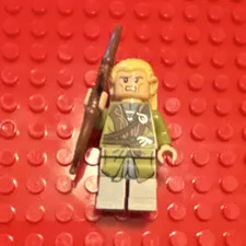 LEGO Legolas Minifigure w/ Blonde Hair, Bow & Arrow