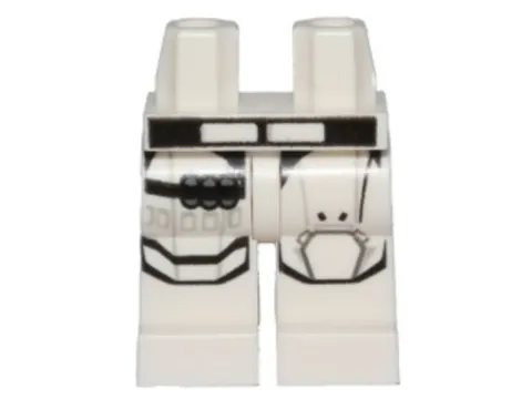 LEGO® Part 970c00pb0452 - Hips and Legs with SW Flametrooper Ep. 7 Black