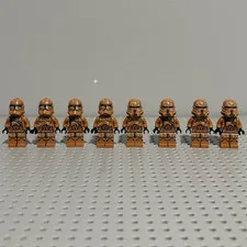 LEGO Star Wars Geonosian Clone trooper minifigure lot of 8