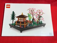 LEGO *  10315 *  Tranquil Garden * Instruction Manual Only