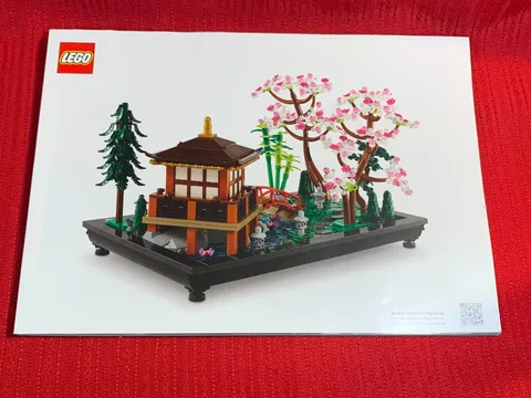 LEGO *  10315 *  Tranquil Garden * Instruction Manual Only